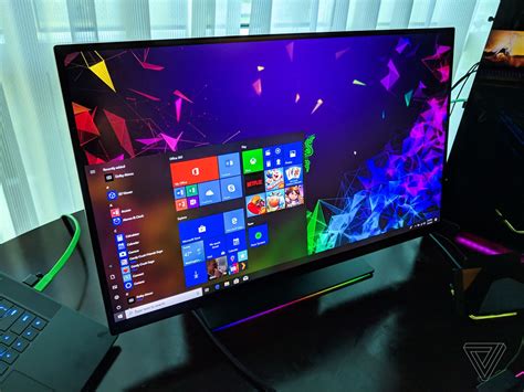 Razer gets into the gaming monitor game with the 27-inch Raptor display - The Verge