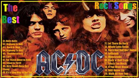 AC/DC Greatest Hits Full Album - AC/DC Best Rock Songs - YouTube