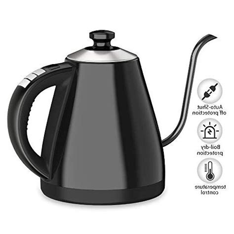 Electric Gooseneck Kettle with Keep Warm Function and