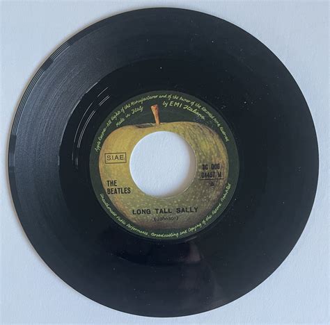 LONG TALL SALLY – 7″ Single w/Sleeve (Italy) – Beatle Memories