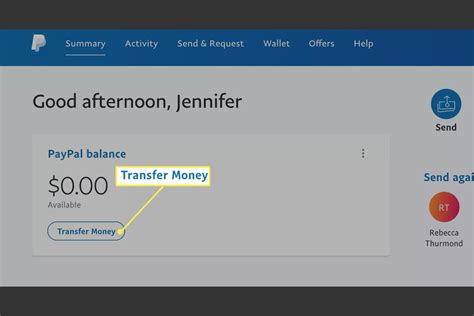 How to Transfer Money From PayPal to a Bank Account