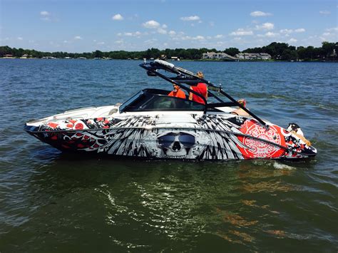 Boat wraps, Mastercraft boat, Yamaha boats