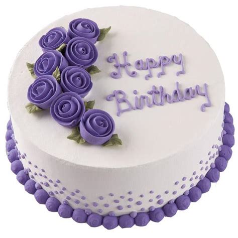Purple Birthday Cake-Image