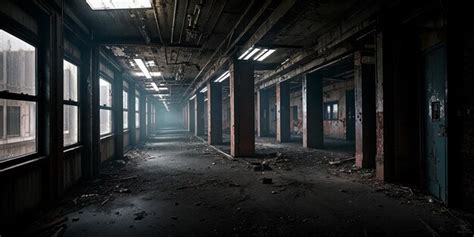 Premium AI Image | Scary abandoned rooms in the style of horror and thriller Dynamic light deep ...