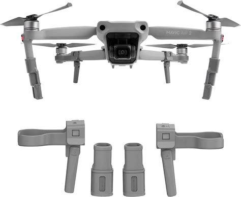 Accessories for DJI Mavic Air 2 Landing Gear Legs Height Extender Kit ...