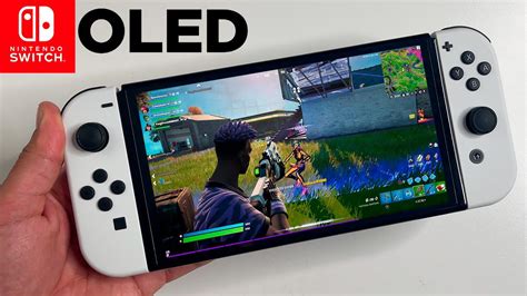 Fortnite OLED Nintendo Switch Gameplay - YouTube