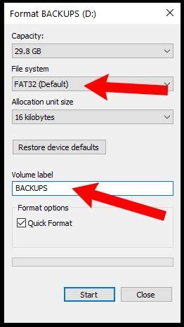 How to reformat a usb drive to fat32 - ploraline