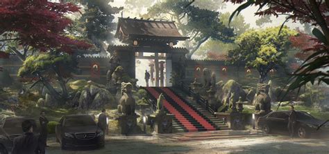 ArtStation - Yakuza mansion