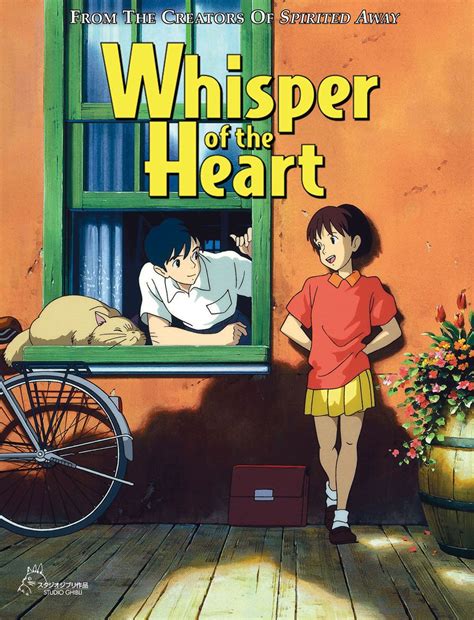 Whisper of the Heart! | Anime films, Studio ghibli poster, Japanese animated movies