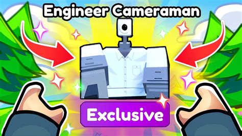 ENGINEER CAMERAMAN ONLY Challenge! (Toilet Tower Defense) - YouTube