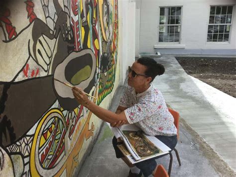 Local artists bring Ortquist painting back to life | Talanei