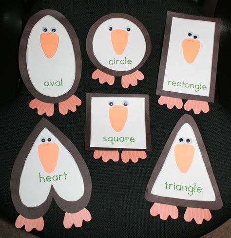 Silly Shaped Penguins | Penguin crafts preschool, Preschool crafts, Penguin crafts