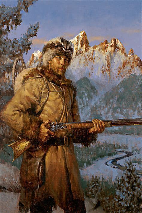 john colter's artwork | Mountain man, West art, Western artwork