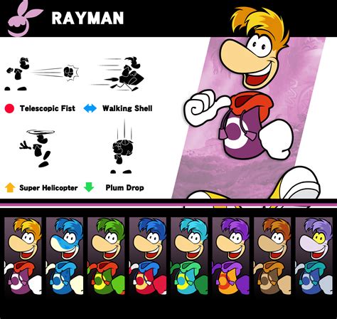 Super Smash Bros. Rayman by P-Fritz on DeviantArt