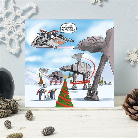 Star Wars Christmas card 5 pack | Etsy