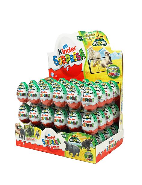 Kinder eggs surprise pack of 72 eggs Kinder Ferrero