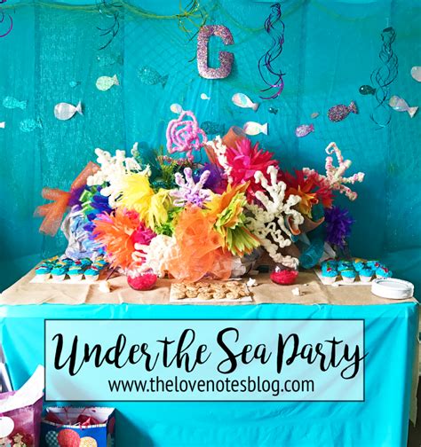 Under the Sea Birthday Party Theme