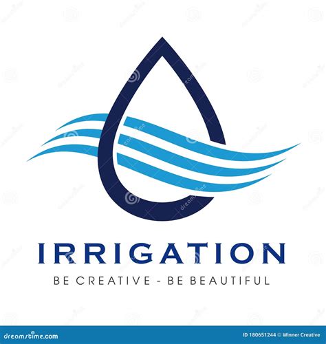 Sprinkler and Irrigation Logo Vector Inspiration Stock Vector ...