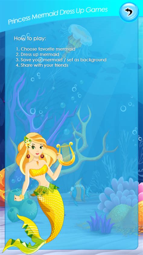 Princess Mermaid Dress Up Games