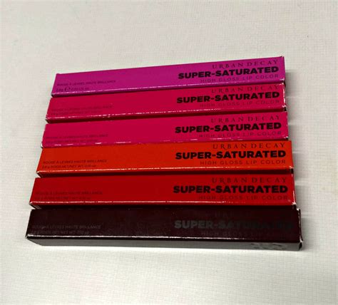 Beauty Crush: Urban Decay Super-Saturated High Gloss Lip Color + Swatches on Dark Skin