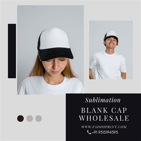 Blank Cap wholesale | Blank caps, Digital prints, Cap