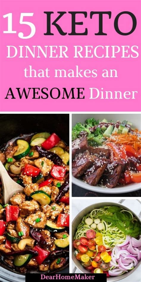 15 keto dinner recipes to lose weightfast – Artofit