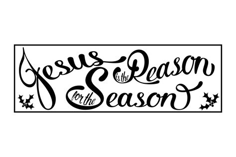 Jesus Is The Reason SVG