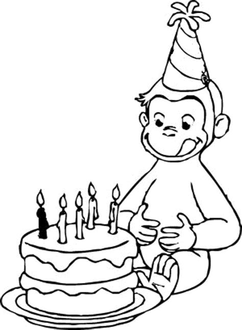 Happy Birthday Coloring Pages for Boys | Coloring Pages | Pinterest ...