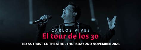 Carlos Vives | 2 November 2023 | Texas Trust CU Theatre at Grand Prairie