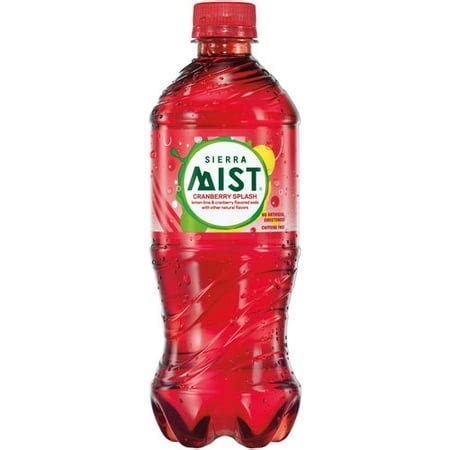 Sierra Mist Cranberry Splash Soda, 20 fl oz - Walmart.com