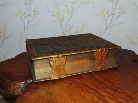 Antiques Atlas - Victorian Brass Bound Family Bible Cassell & Co