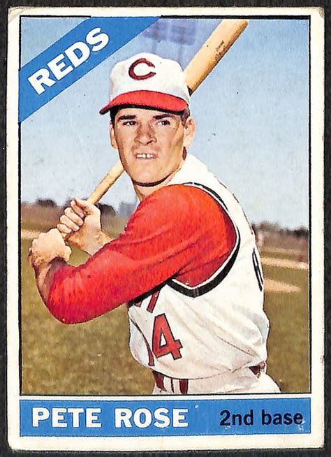 Lot Detail - Lot of 5 - Topps Pete Rose Baseball Cards Including 1963 ...