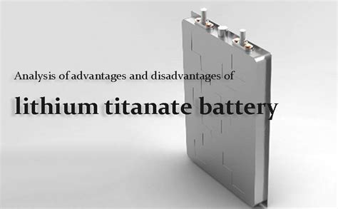 Analysis of advantages and disadvantages of lithium titanate battery-Tycorun Batteries