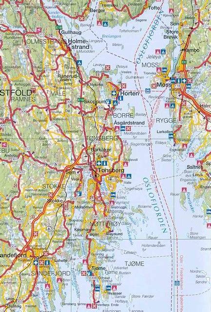 Images and Places, Pictures and Info: oslo fjord map