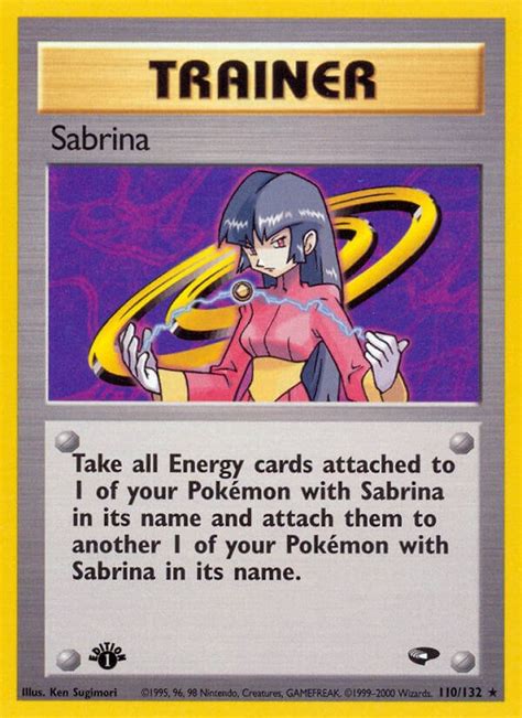 Sabrina (110) - Gym Challenge - Pokemon