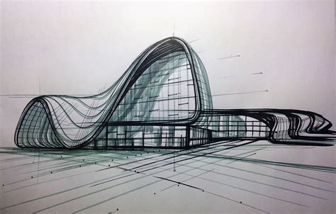 Zaha Hadid Architecture Architecture Design Sketch Zaha Hadid Design ...