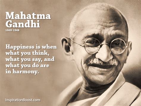 Mahatma Gandhi Happiness Quotes | Inspiration Boost