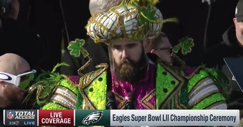 Jason Kelce speech video: Eagles C gave intense 4-minute rant at parade - SBNation.com