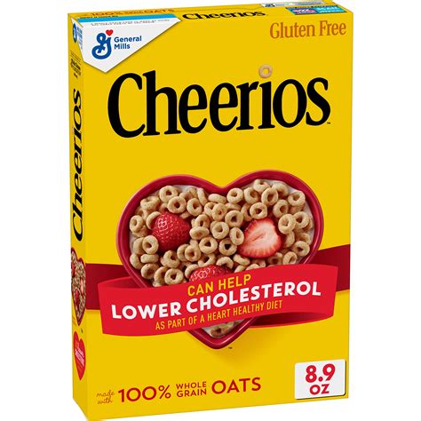 Buy Cheerios Original Heart y Cereal, Gluten Free Cereal with Whole ...