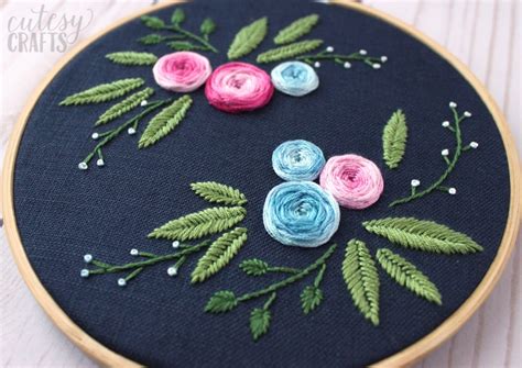 Susanne Rosing: Why Have A Easy Flower Embroidery Pattern?