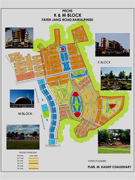 PECHS Islamabad Maps - Manahil Estate