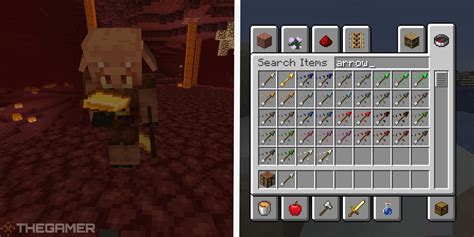 Minecraft: Every Arrow Type And How To Get It