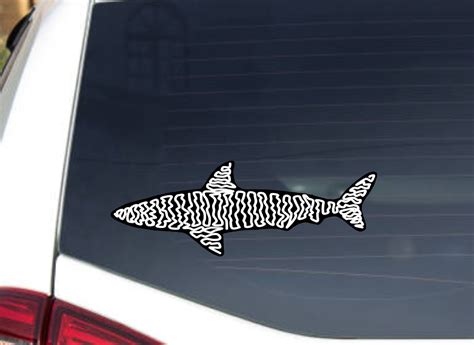 Shark sticker shark decal shark car decal shark car | Etsy