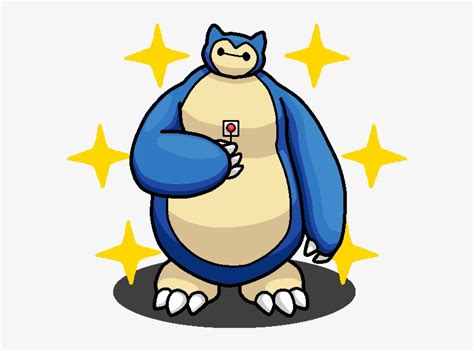 Shiny Snorlax Baymax By Shawarmachine - Pokemon Shiny Snorlax - Free Transparent PNG Download ...