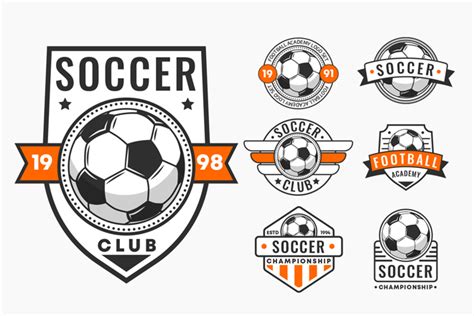 Free Soccer Logos Templates in EPS + PSD – Free PSD Templates