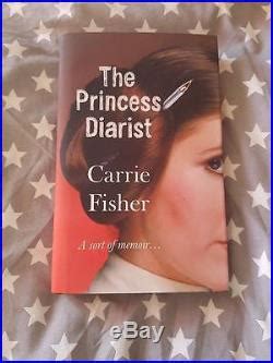 Signed Carrie Fisher'The Princess Diarist' First Edition