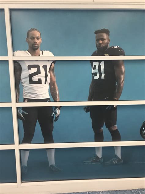 A mural of the Jags new uniforms has gone up at Jacksonville ...