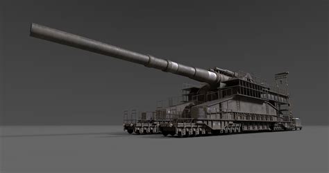 Schwerer Gustav Railway Gun on Behance