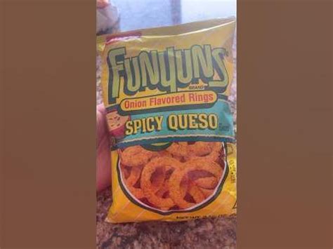 Spicy Queso Funyuns Chips #food #shorts - YouTube