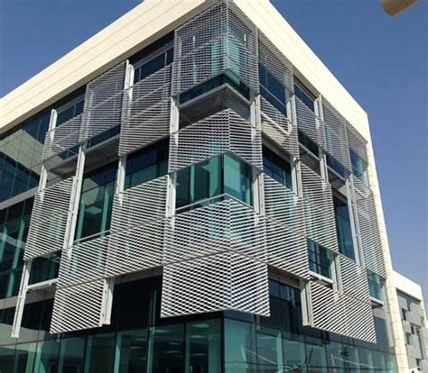 Aluminium Expanded Metal Facade – Elegant Building Cladding